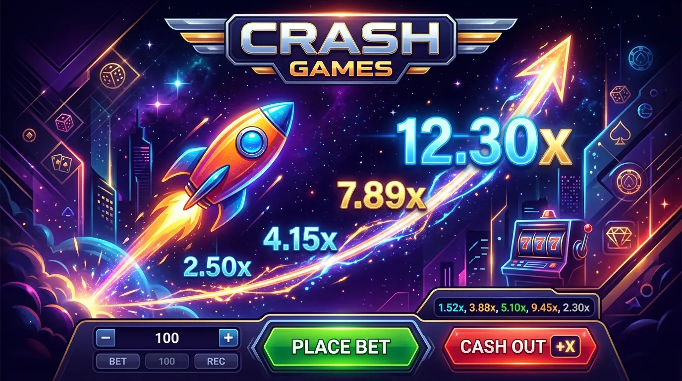 Mr Spin crash games