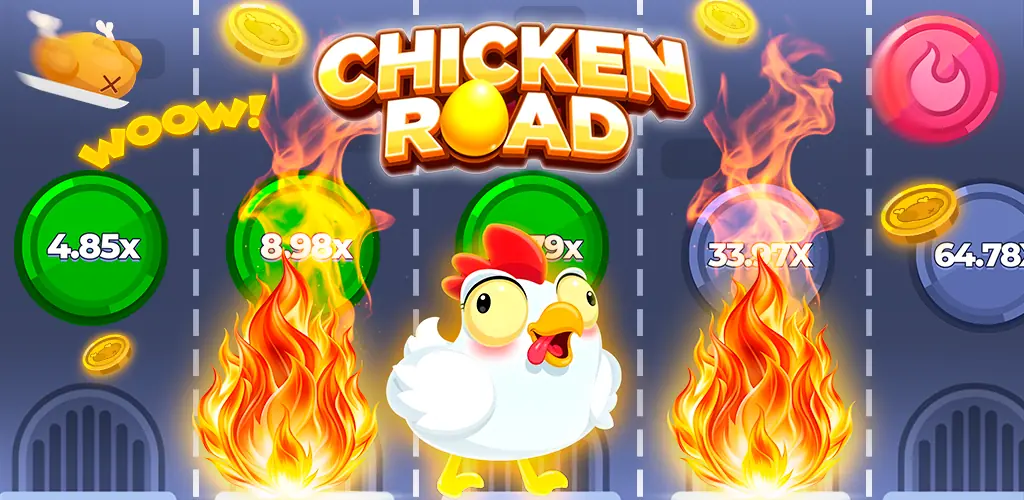 Mr Spin Chicken Road game